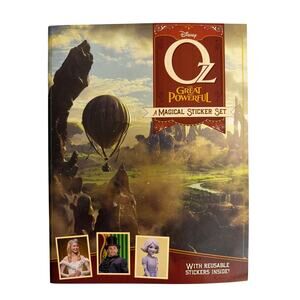 Disney 2013 Oz The Great and Powerful A Magical Sticker Set Book New Wicked Gift